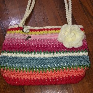 Small handwoven tote bag
